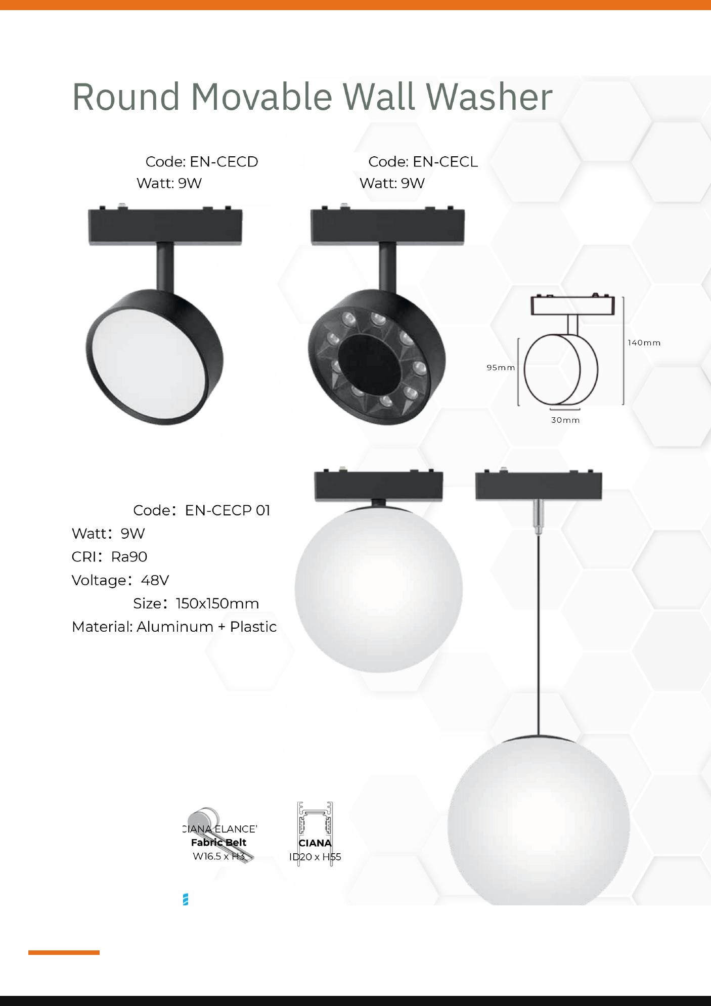 Round Movable Wall Washer — Preet Glow PG-MAG-008