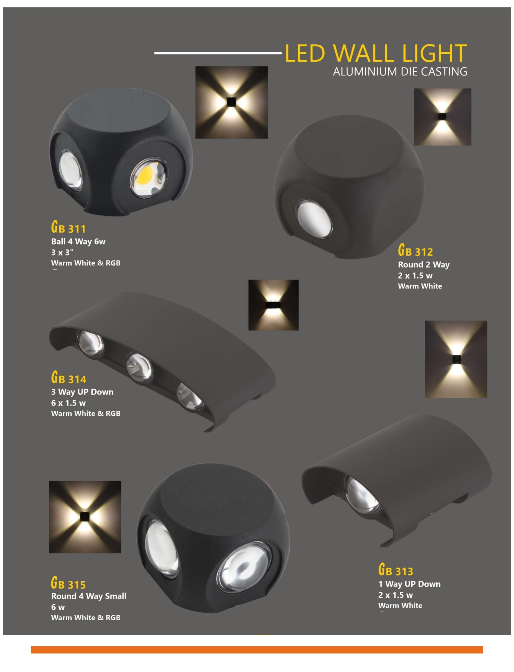 Led Wall Light — Preet Glow PG-GAT-008