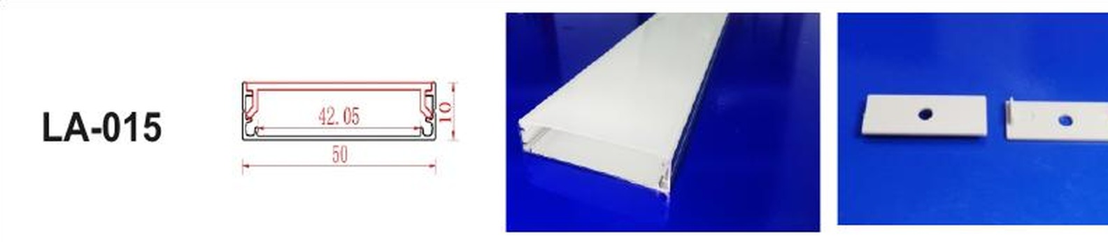 LED Aluminium Profile LA-015 — Preet Glow PG-ALP-015