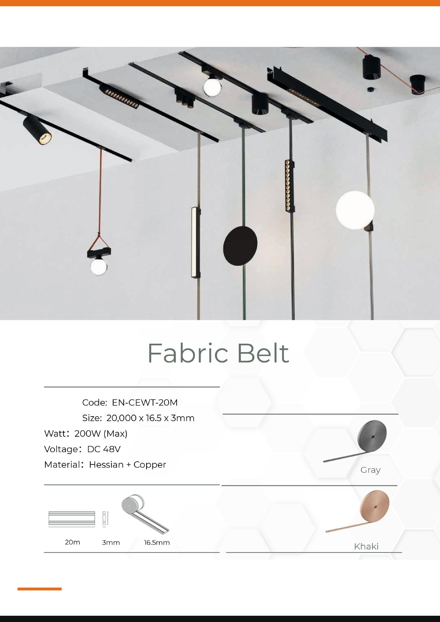 Fabric Belt Track Kit — Preet Glow PG-MAG-021