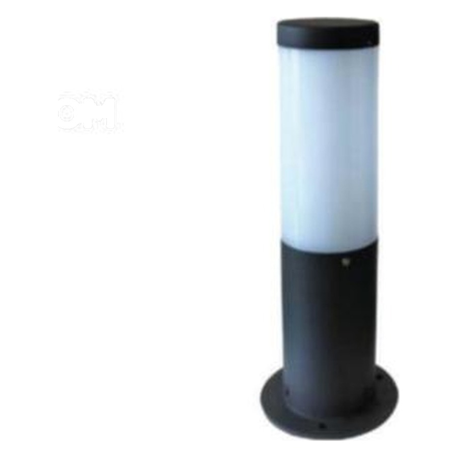 Round Milky Aluminium Bollard — Preet Glow PG-OUT-118