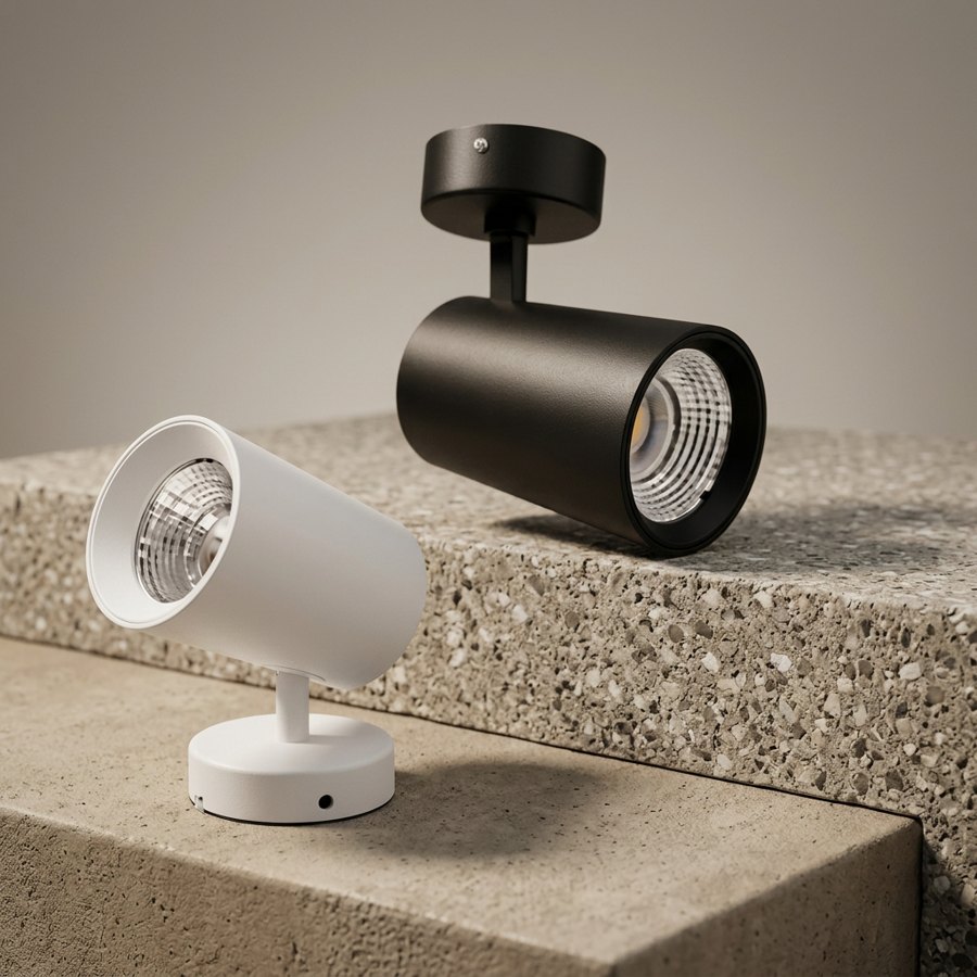 Track Light — Medium Cylinder — Preet Glow PG-TRK-002