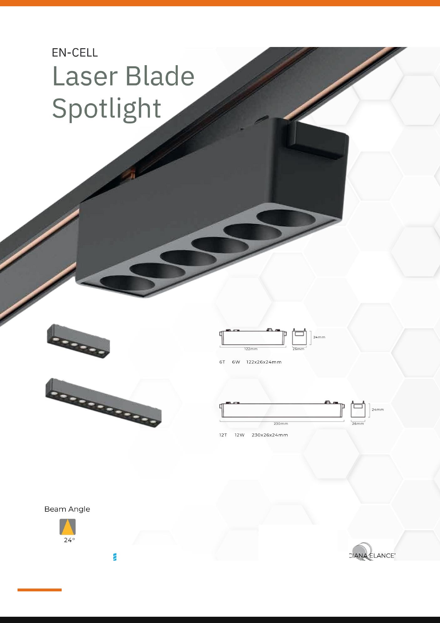 Laser Blade Spotlight — Preet Glow PG-MAG-015